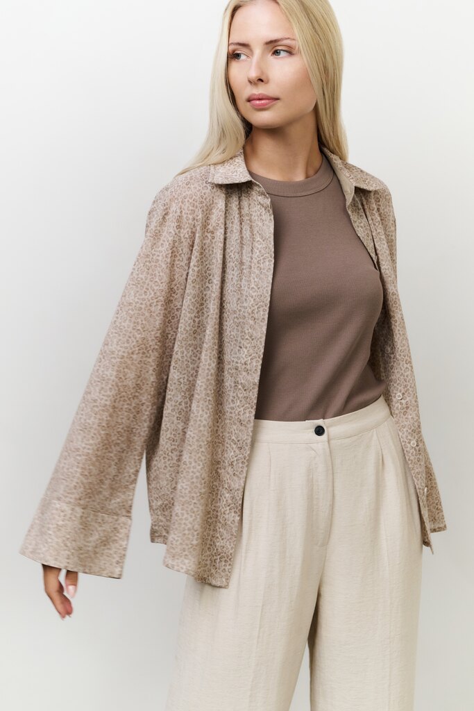 YAYA broek geweven - creme