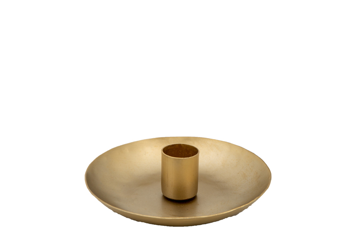 MrsBloom kaarsenstandaard  - antiek goud