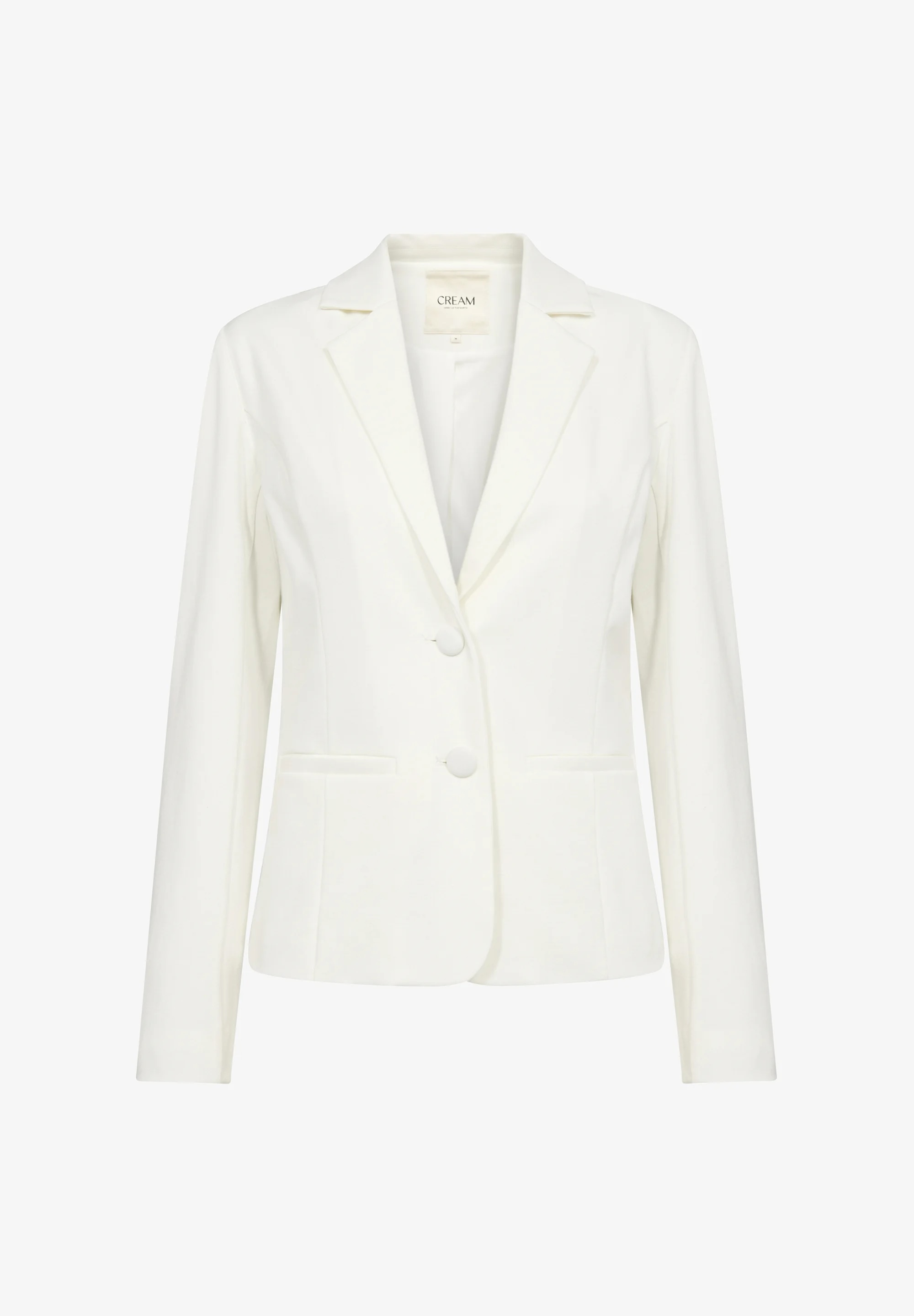 Cream blazer - wit