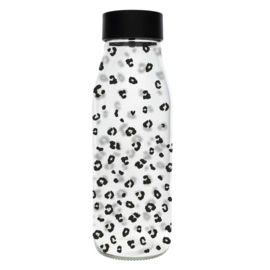 Bastion Collections fles leopard - zwart