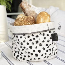 Bastion Collections breadbag dots s - naturel