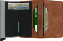 Secrid slimwallet vintage - cognac