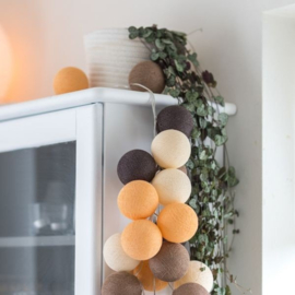 Cotton Ball Lights lichtslinger - clay