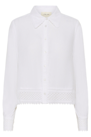 Cream blouse - snow white