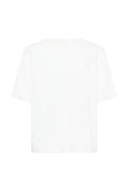 Cream shirt gebreid - snow white