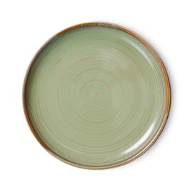 HKliving sideplate chef ceramics - mosgroen