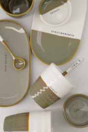 Zusss koffiemok geniet - donkergroen