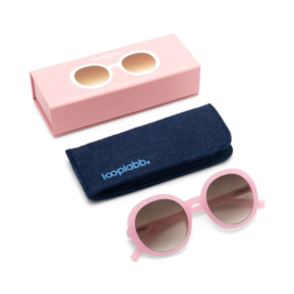 Looplabb zonnebril jane - licht roze