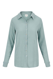 Zusss blouse - grijsblauw