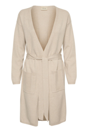 Cream vest oat melange