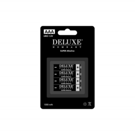 DeluxeHomeart 4x AAA batterij