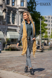 G-maxx travel blouse - petrol