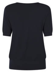 Zoso shirt gebreid - navy
