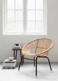 Stoel lounge rotan