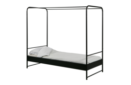 vtwonen bed metaal 90x200 cm  - zwart