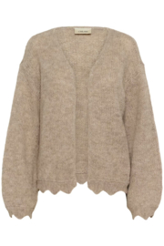 Cream vest - cobblestone