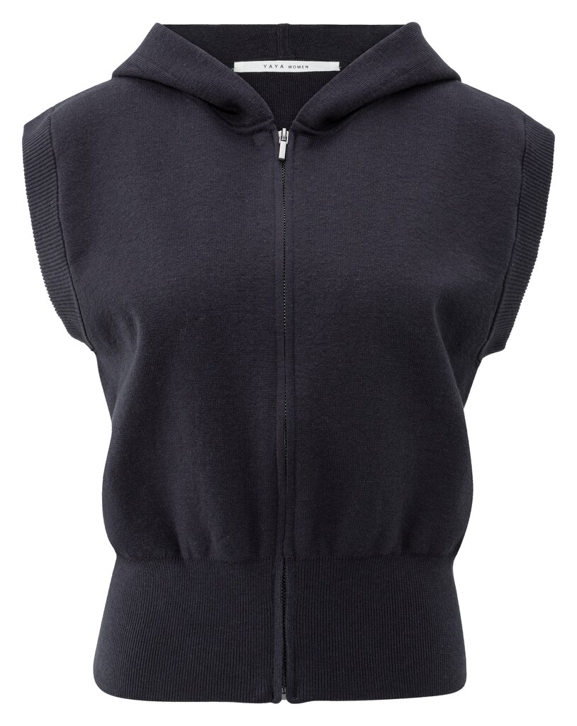 YAYA hoodie - donkerblauw