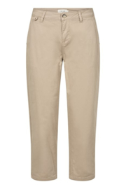 Cream broek katoen - zand