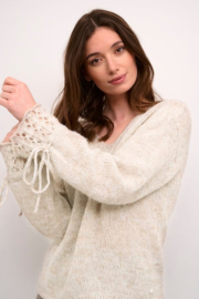 Cream trui - beige