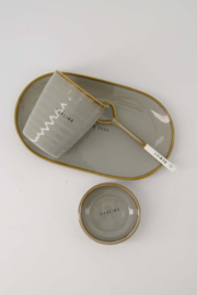 Zusss lepeltje geniet - grijsblauw