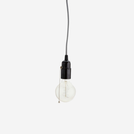 Madam Stoltz hanglamp - zwart/wit