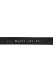 Zusss riem - zwart