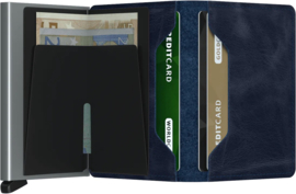 Secrid slimwallet vintage - blauw