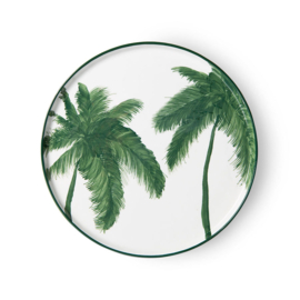 HKliving dinerbord palmboom - groen