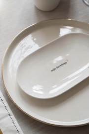 Zusss serveerbord ovaal lievelings