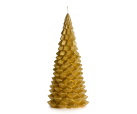 Kaars kerstboom xl - goud