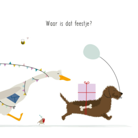 Kaart Frits feestje