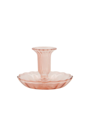 Zusss kandelaar glas - roze