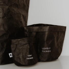 Paperbag lovely s/2 - zwart