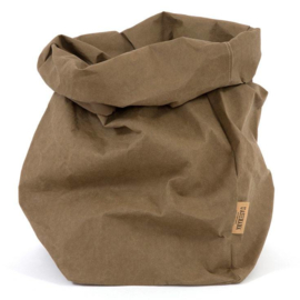 Uashmama paper bag - olijf