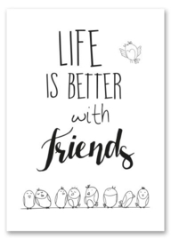 Jots kaart A6 friends