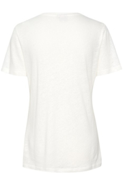 Cream t-shirt - wit