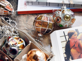 HKliving kerstornament rond
