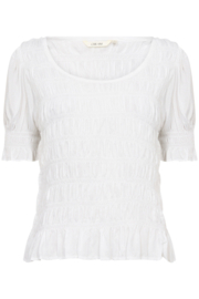 Cream blouse - wit