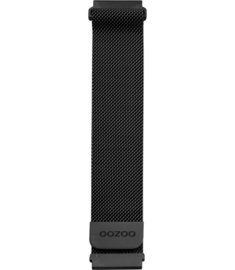 OOZOO smartwatch losse band metaal - zwart