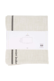 Zusss tafelkleed tekst 250x150