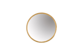 MrsBloom spiegel rond - antiek brass
