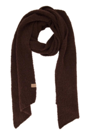 Zusss sjaal boucle - chocoladebruin