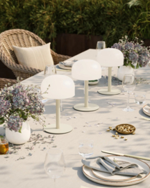 DeluxeHomeart LED tafellamp - creme