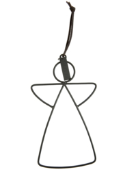 MrsBloom hanger engel l - zwart