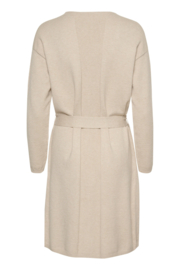 Cream vest oat melange