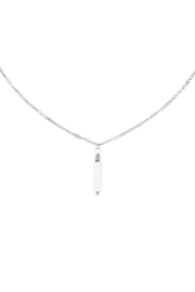 Zusss ketting schelp - zilver