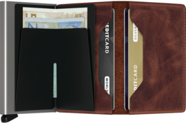 Secrid slimwallet vintage - bruin