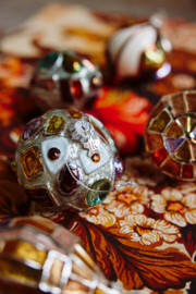 HKliving kerstornament jewels rond