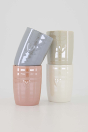 Zusss koffiemok parelmoer - zand