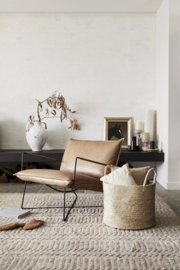 Mand rond jute xl - naturel